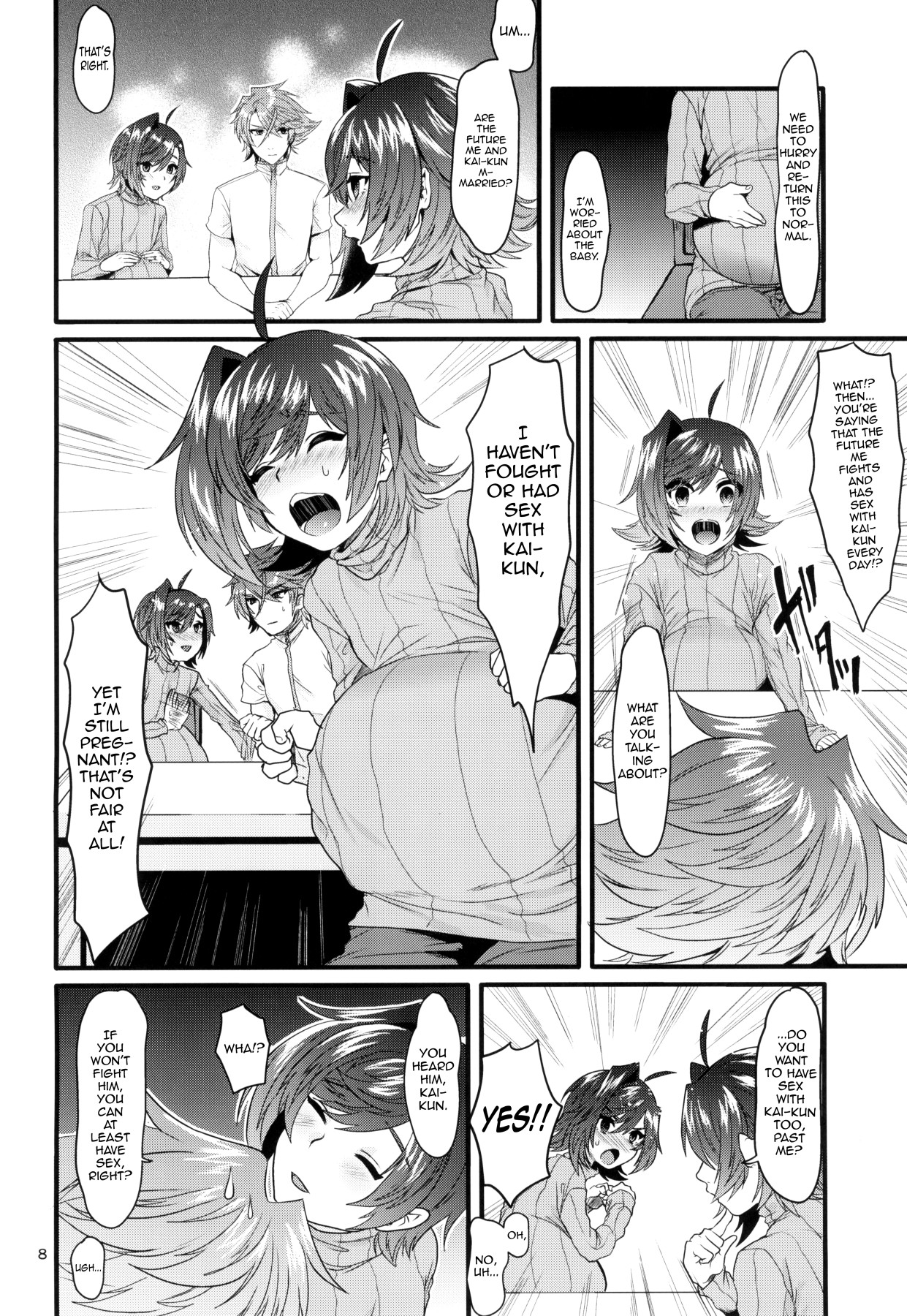 Hentai Manga Comic-Futayome Biyori-Read-7